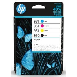 Inktcartridge pak HP 950 1 zwart cyaan magenta geel