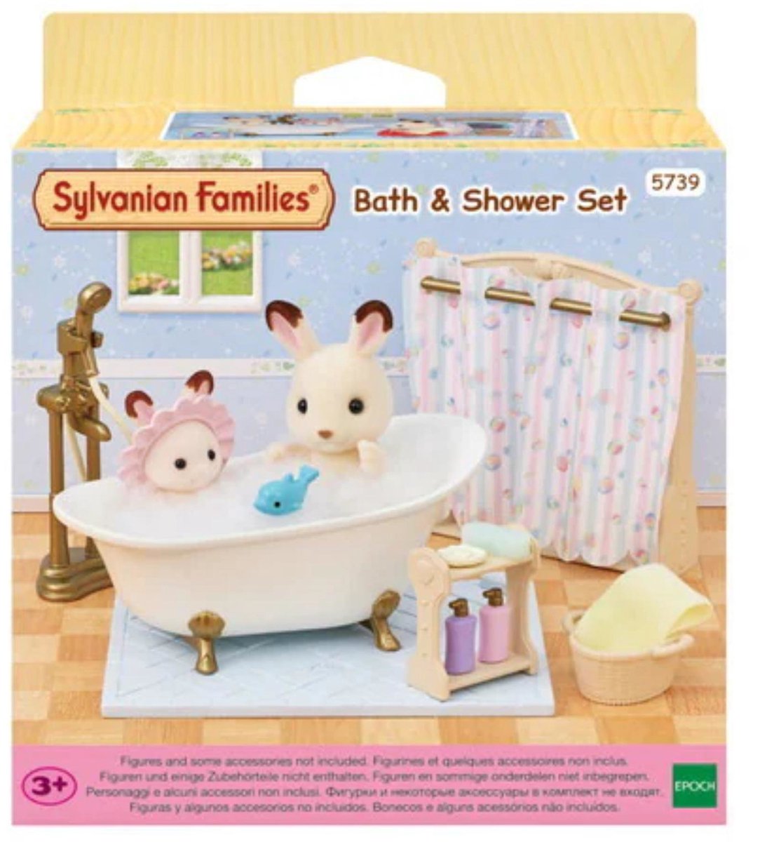 Sylvanian Families 5739 bad douche set- poppenhuisinrichting