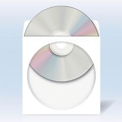 CD- DVD hoesjes HERMA 1140 Doorzichtig