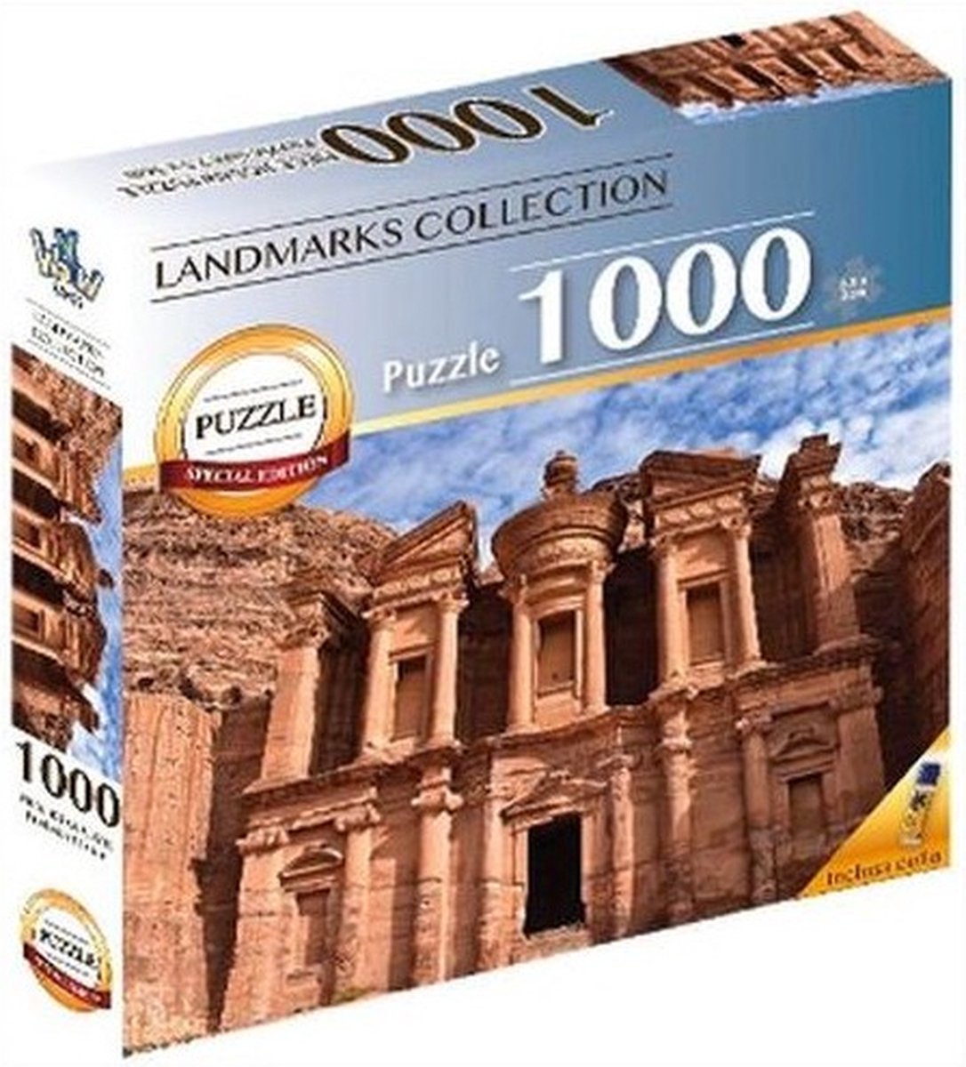 Braet Puzzel 7 world wonders - petra - 1000 st.