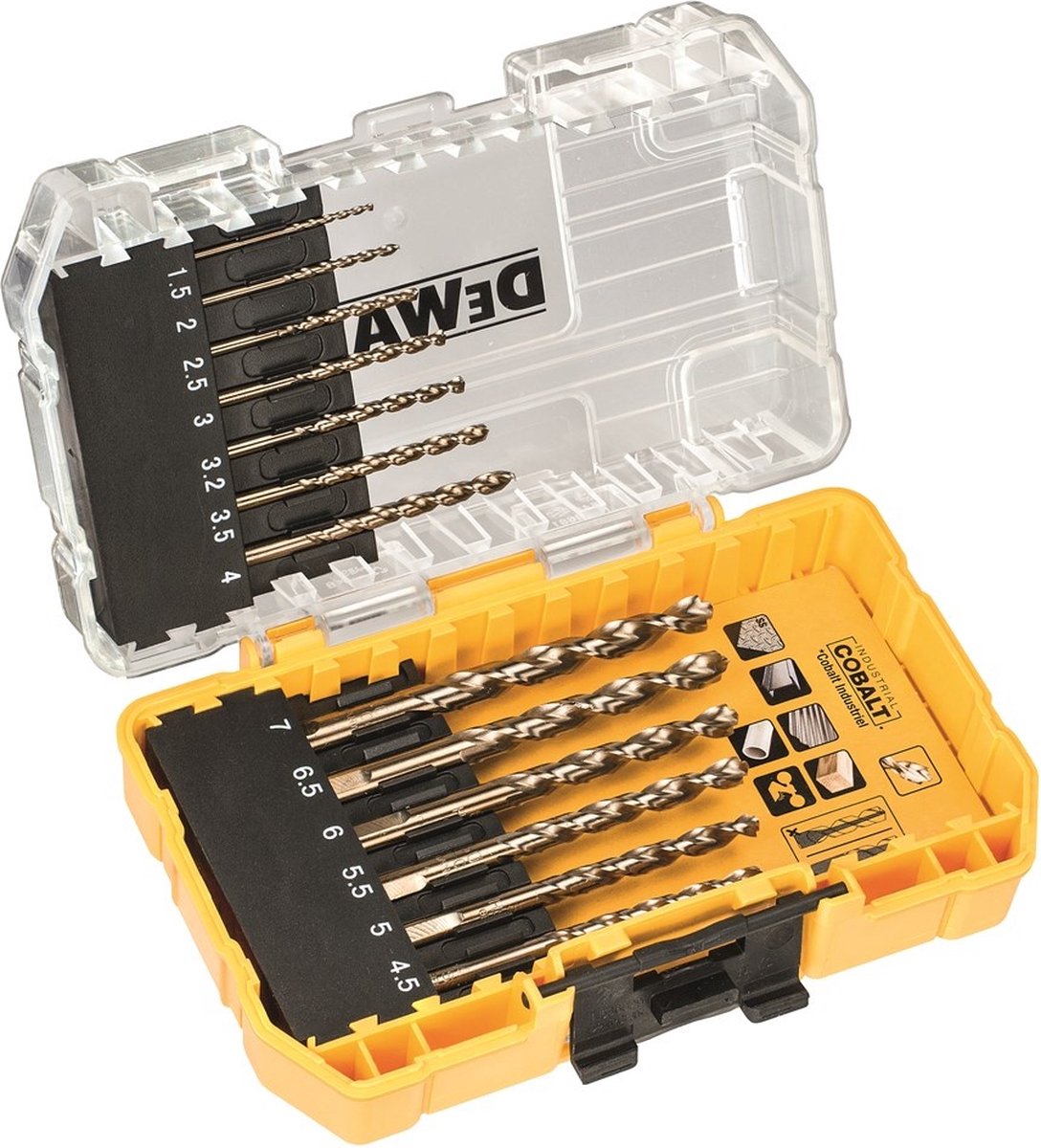 DeWalt toebehoren - 13-delige set metaalboren dt4968