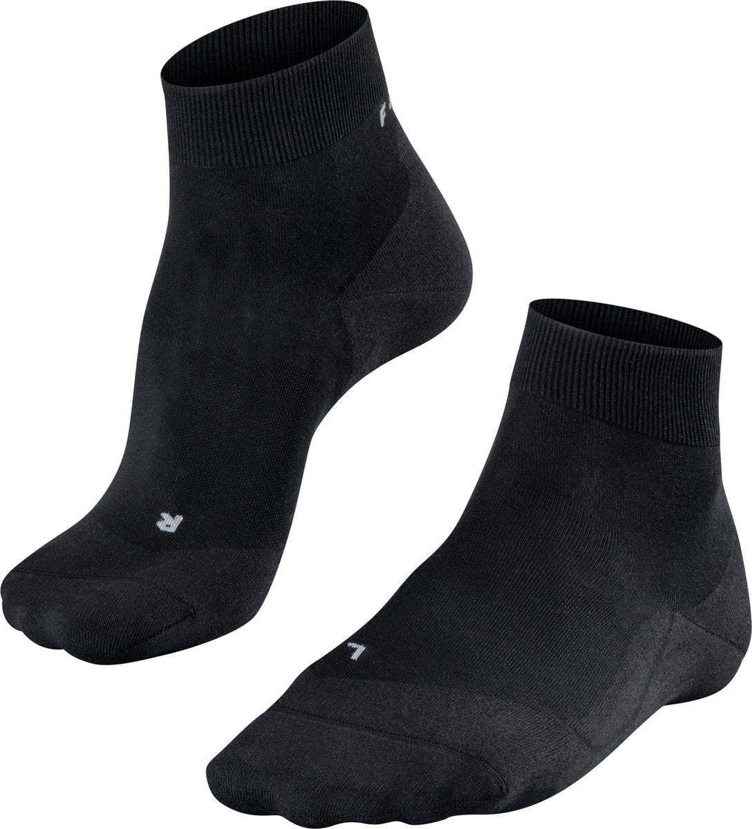 FALKE ru4 light short anti-blaar lyocell functioneel materiaal hardloopsokken heren zwart - maat 44-45