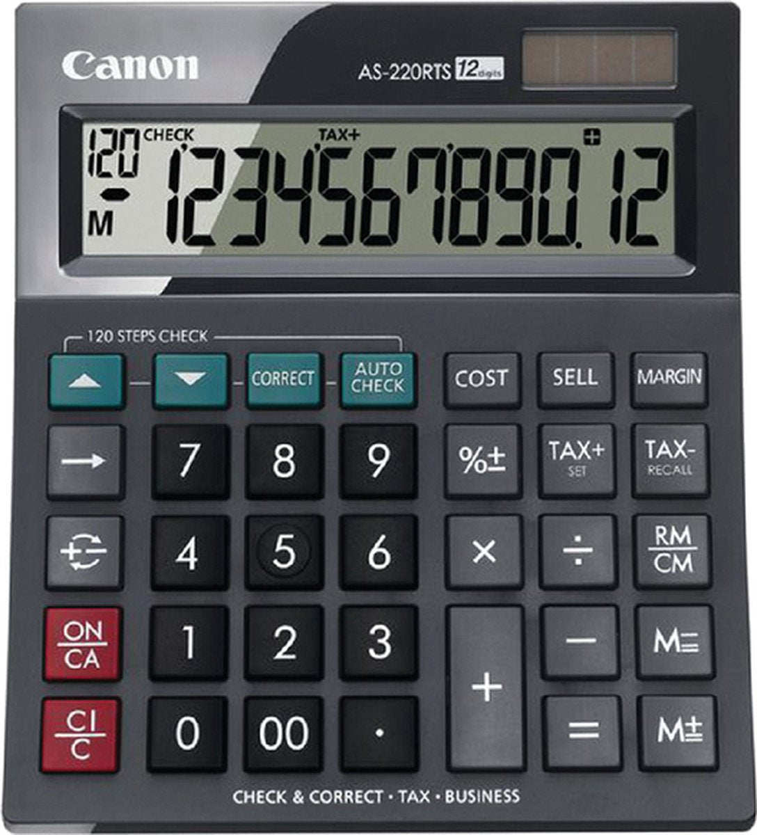 Canon as-220rts - bureaurekenmachine