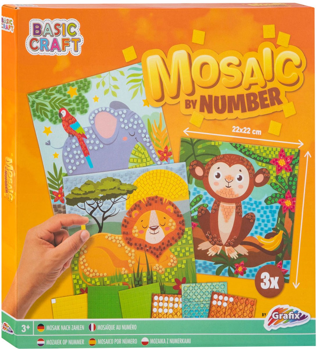 Creative Craft Group Mozaiek op nummer - dieren