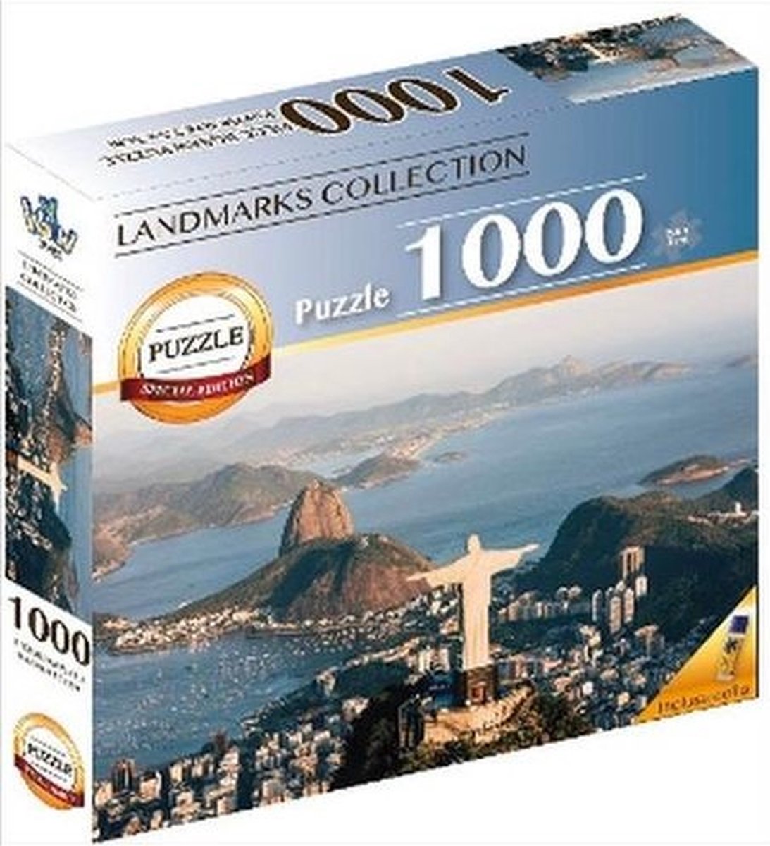 Braet Puzzel 7 world wonders - el cristo salvador 1000st