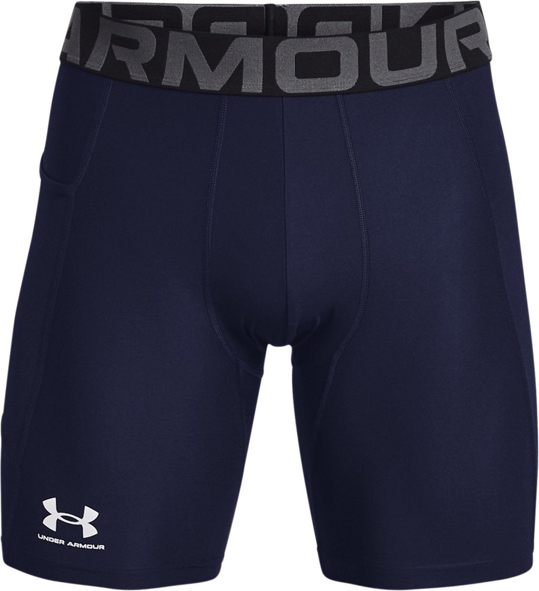 Under Armour ua hg armour shorts heren sportbroek - navy - wit