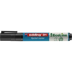 Flipovermarker edding EcoLine 31 Zwart Permanent