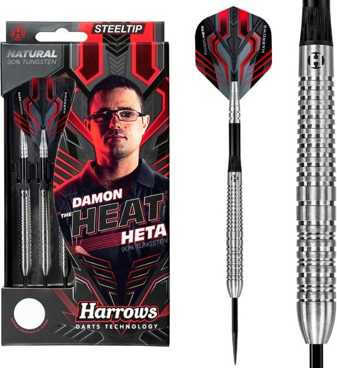 Harrows Damon heta natural 90% tungsten 25gr