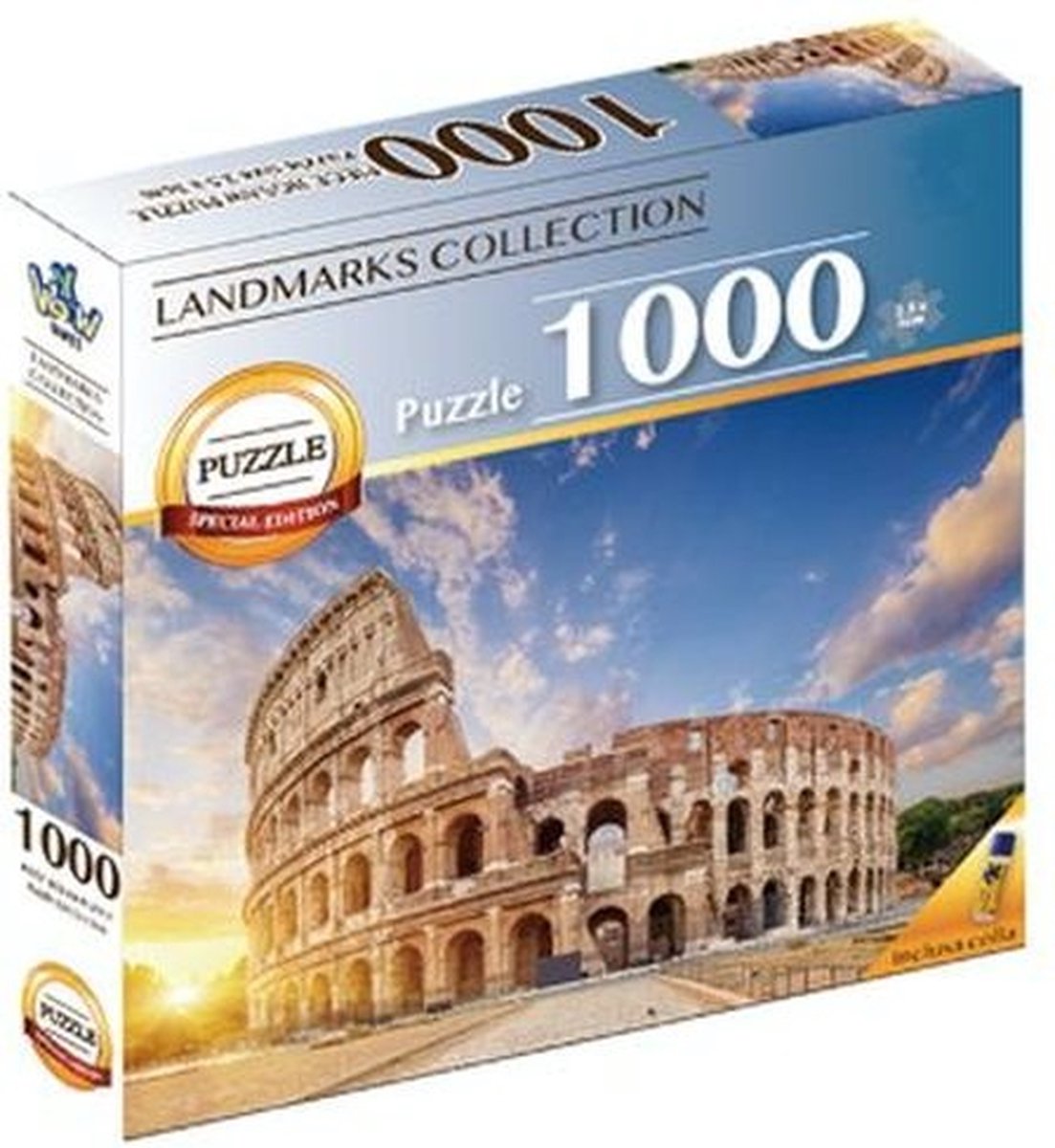 Braet Puzzel 7 world wonders - coloseum - 1000 st.