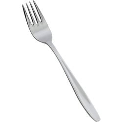 Tafel vork Cutlery Resistance 18 10 Zilver roestvrij staal