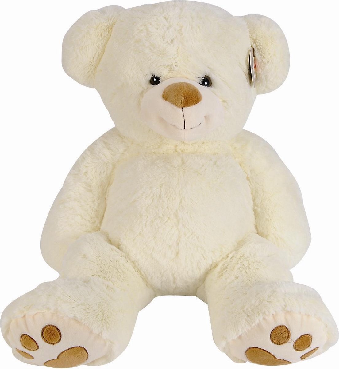 Simba Nicotoy beer recycled - speelgoed - 66 cm - pluche - beige - alle leeftijden - knuffel