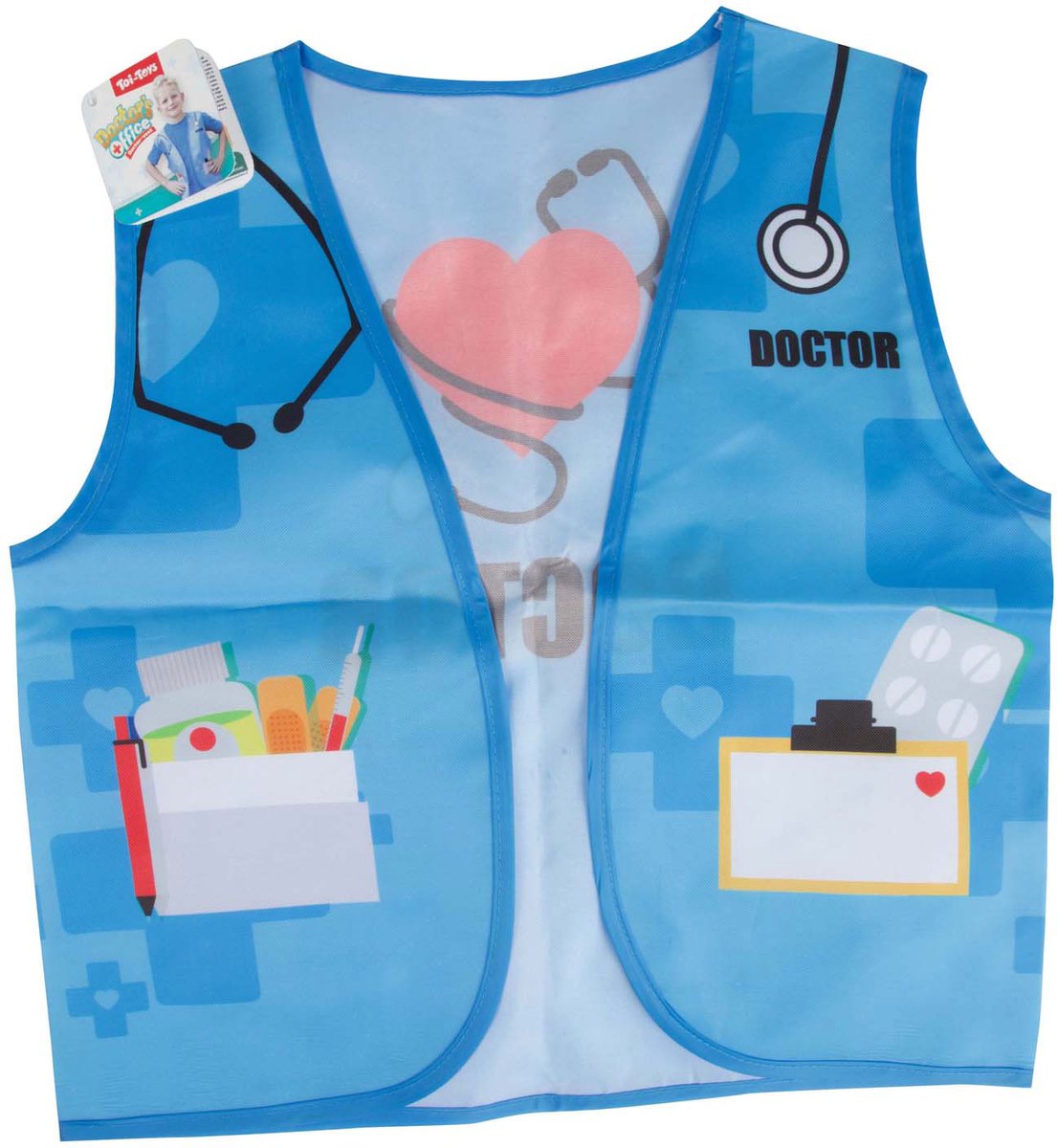 Toi-Toys Doctor doktersvest verkleedhesje