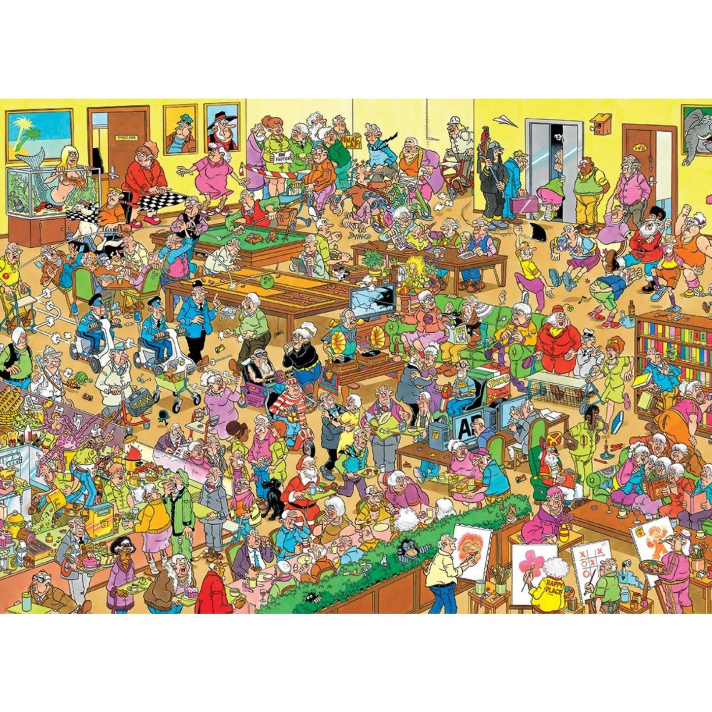 Jumbo Jvh puzzel het bejaardentehuis 1000st
