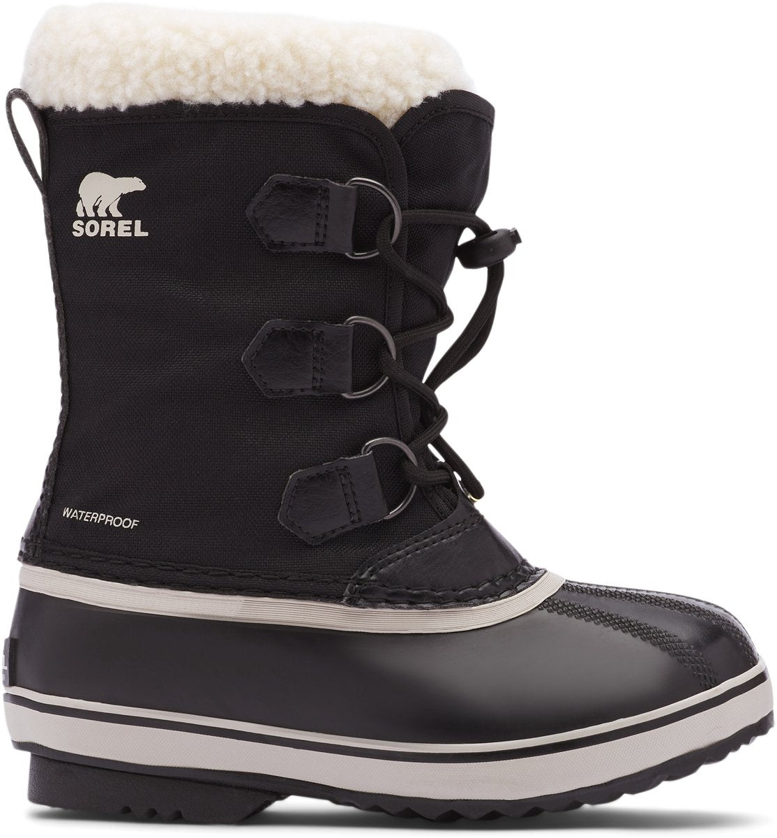 Sorel yoot pac™ nylon wp youth unisex snowboots - black - maat 39