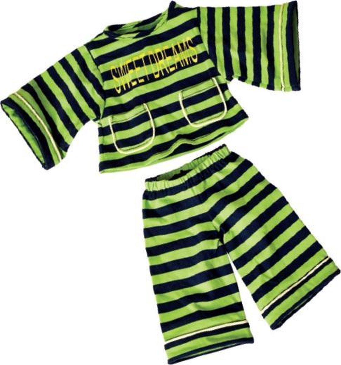 Living Puppets poppenkleertjes pyjama - 45 cm