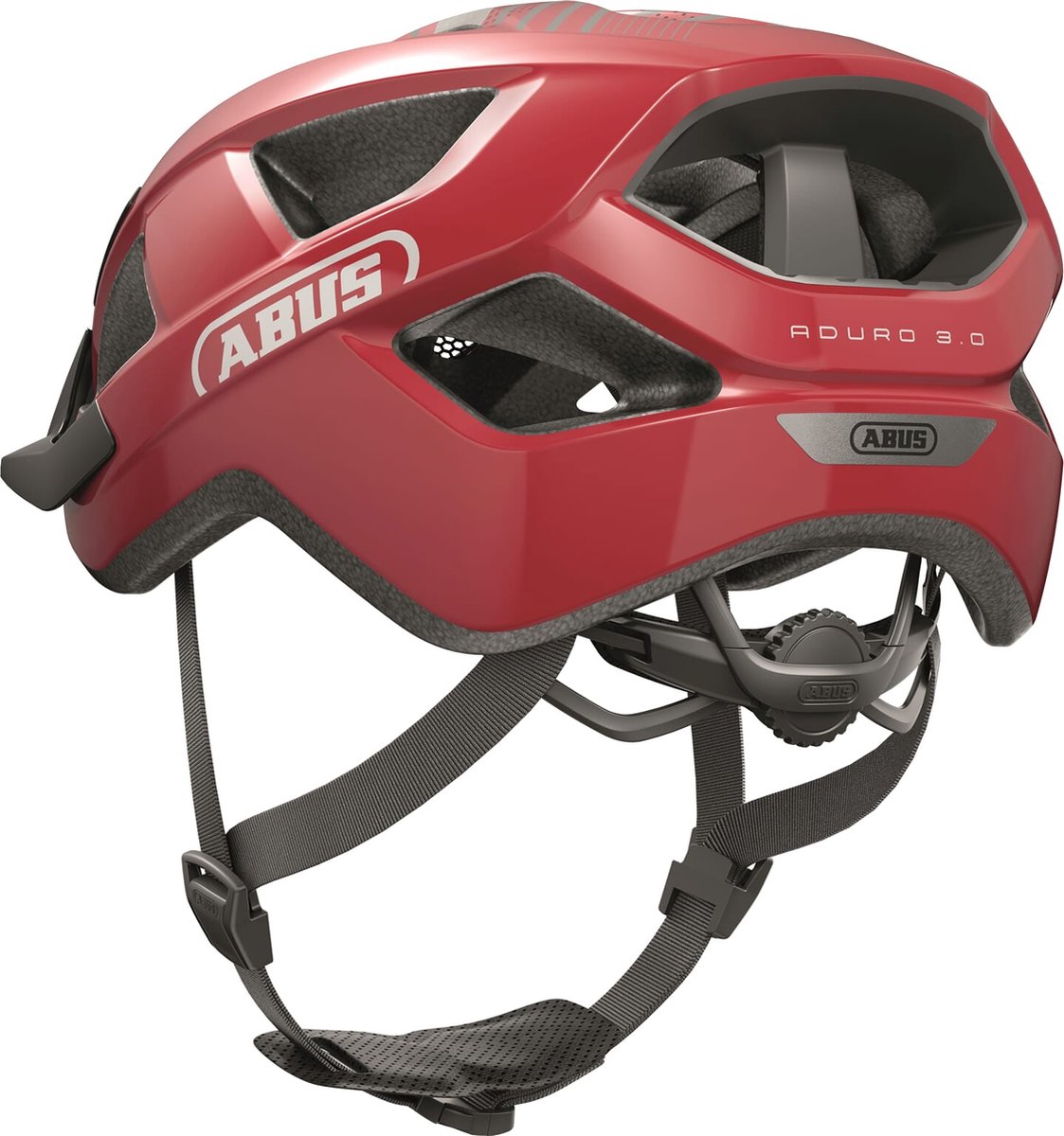 ABUS Fietshelm aduro 3.0 blaze red s - 51-55 cm - rood - geschikt voor gebruik op elektrische fietsen - stadsfietsen - 280 g