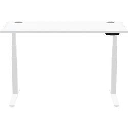 LEVADO In hoogte verstelbaar bureau 1400 X 800 Wit