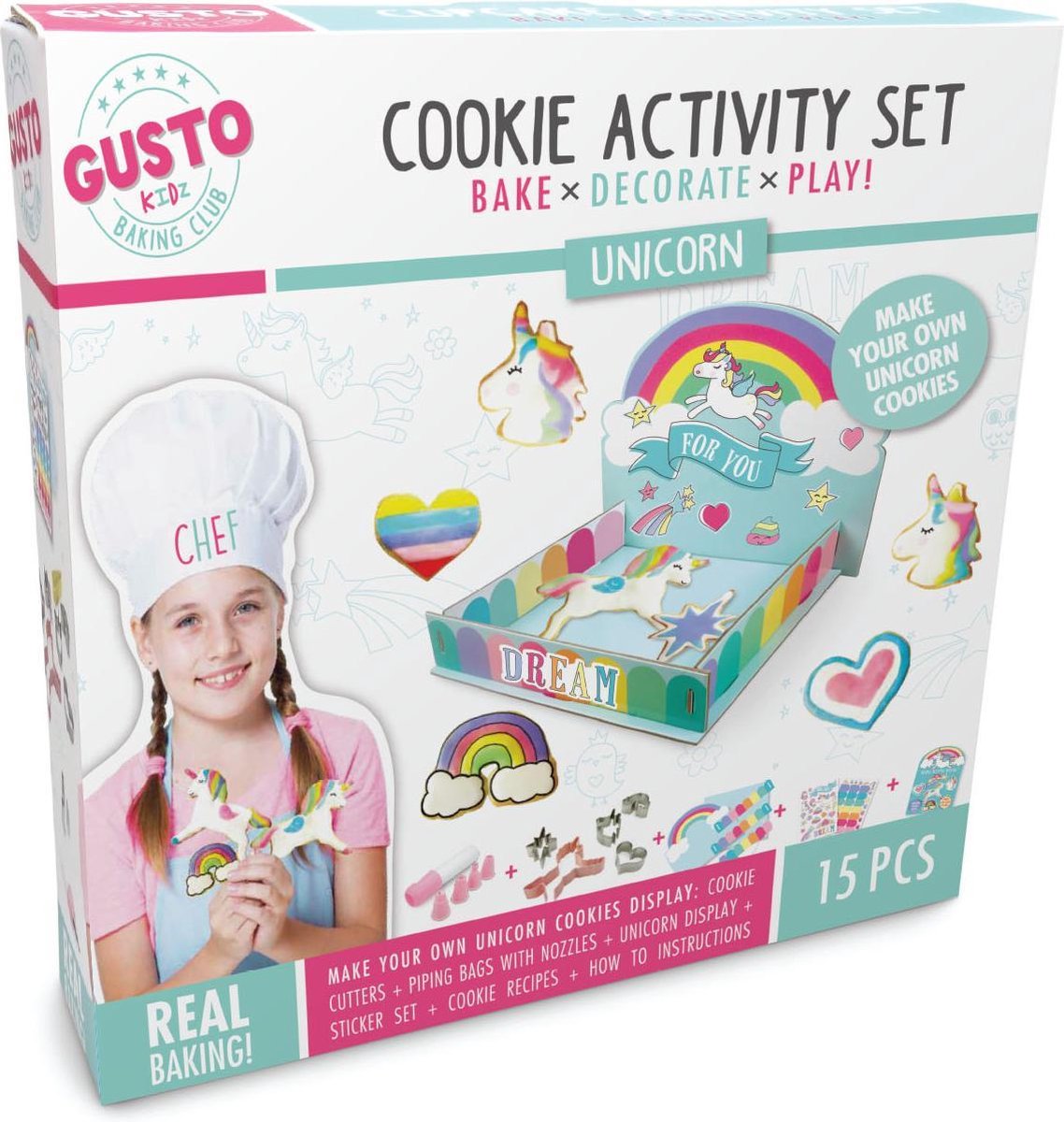 Braet Unicorn cookie activity set - gusto.