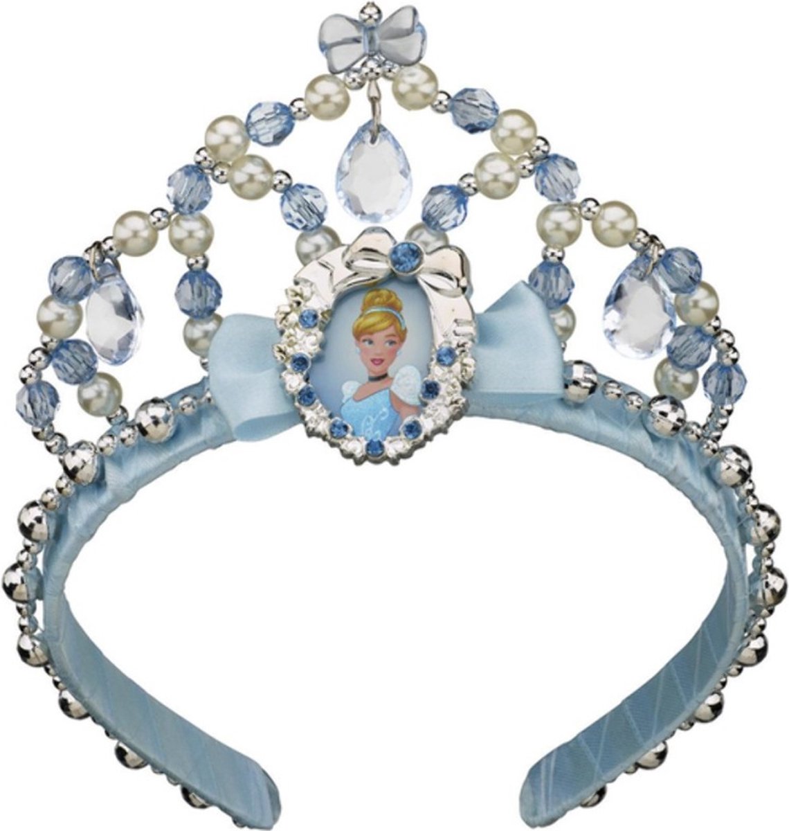 Disguise Disney prinses - cinderella, classic tiara, maat one size kind, meisjes