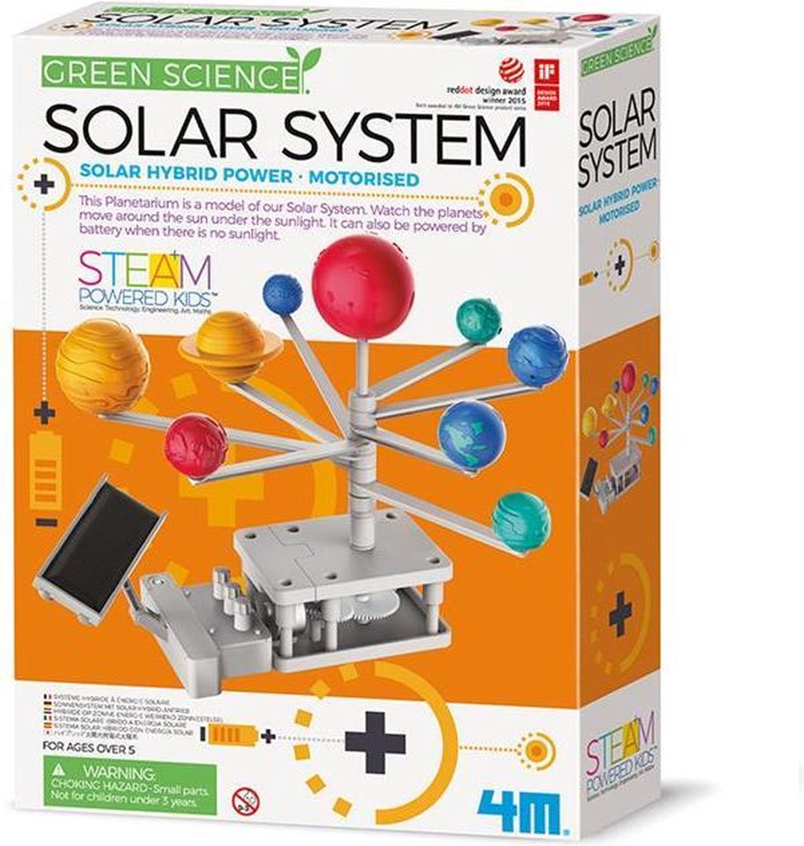 4M Solar system planetarium