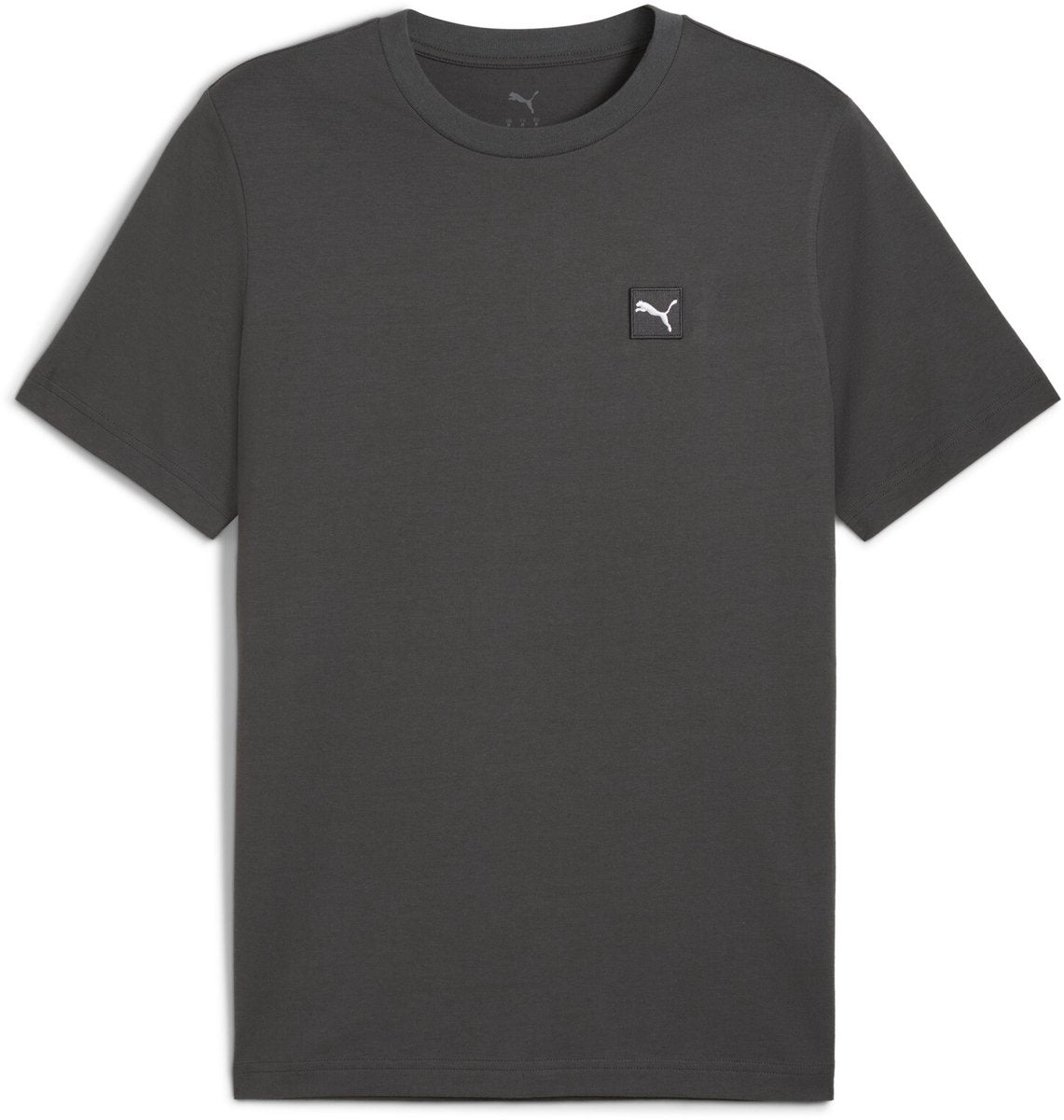 PUMA ess elevated tee heren t-shirt - dusky gray