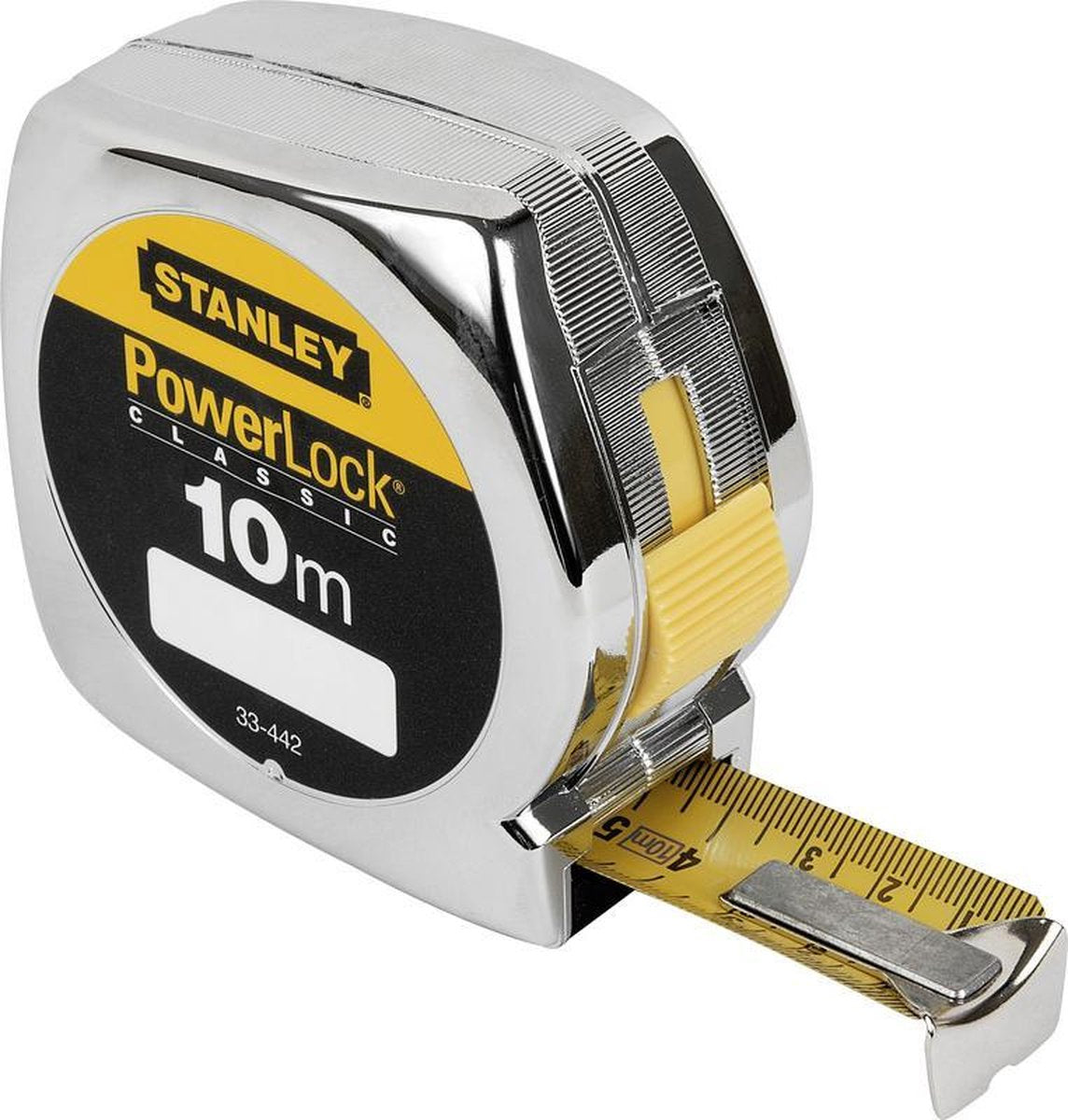 STANLEY rolbandmaat powerlock 10m - 25mm - 0-33-442 - 0-33-442