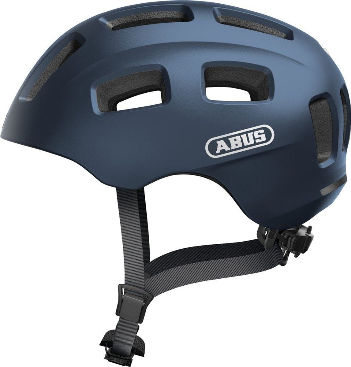 ABUS Fietshelm youn-i 2.0 midnight blue s - 48-54 cm - blauw - geschikt voor gebruik op elektrische fietsen - stadsfietsen - 240 g