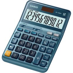 Casio Rekenmachine df-120em blauw