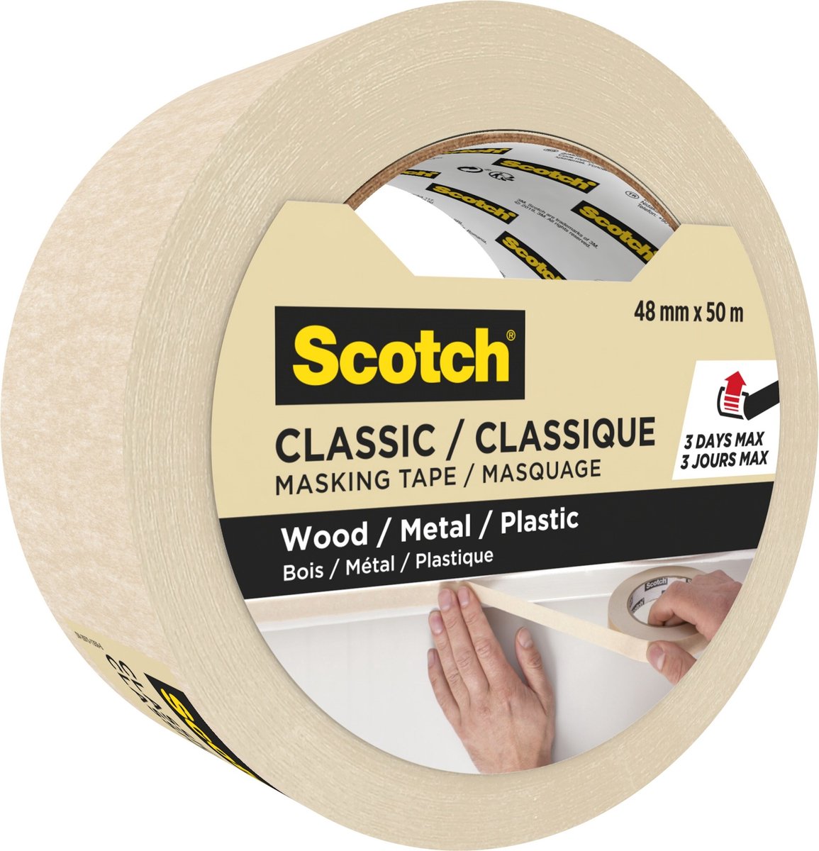 Scotch Afplaktape classic 48mmx50m beige