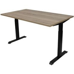 Bureau Euroseats Natuuriljk eiken , grijs 620 840x1200x800