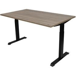 Bureau Euroseats Robson eiken, zwart 620 840x1200x800