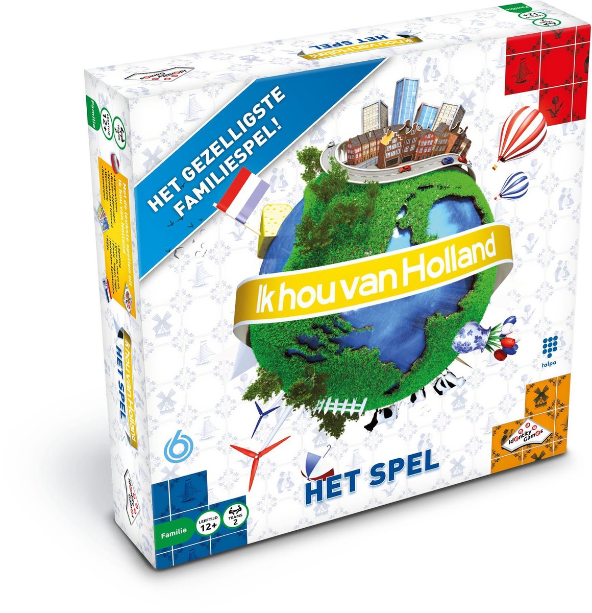 Identity Games Ik hou van holland bordspel - partyspel - beleef de tv-show nu thuis
