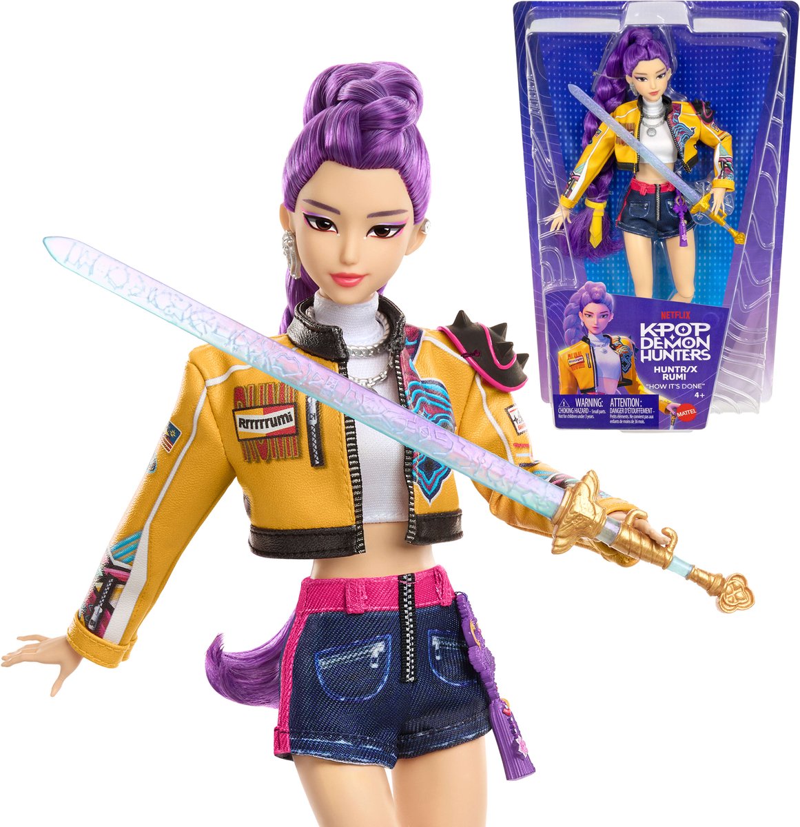 Mattel Kpop demon hunters huntr x rumi - modepop