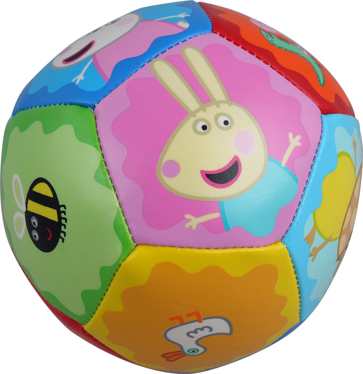 Barbo Toys peppa pig - soft ball, speelgoed bal, 1 jaar
