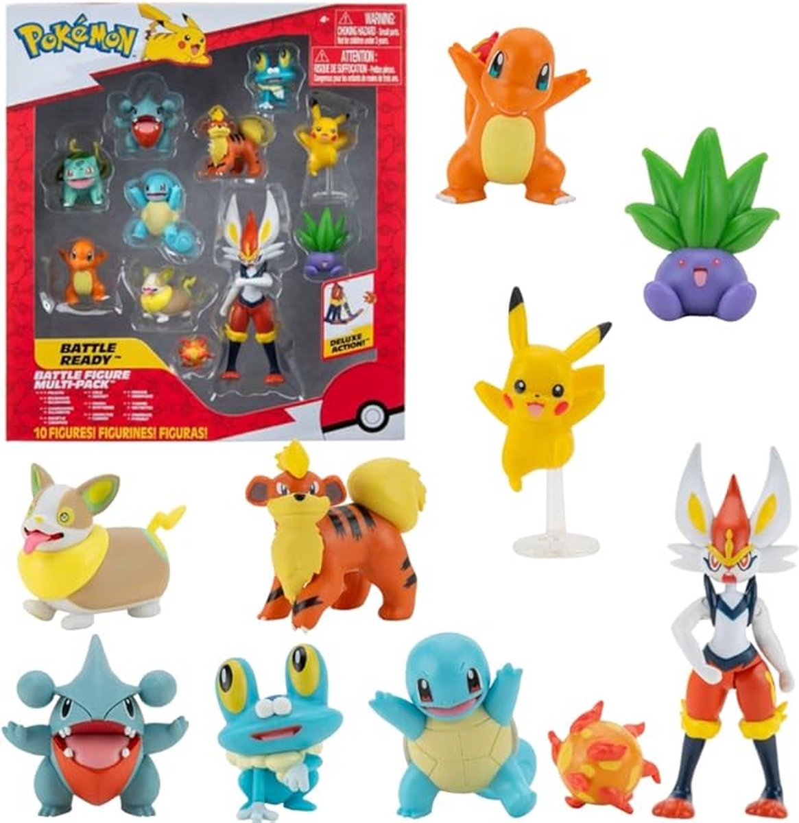 Pokémon Pokemon - battle figure 10 pack