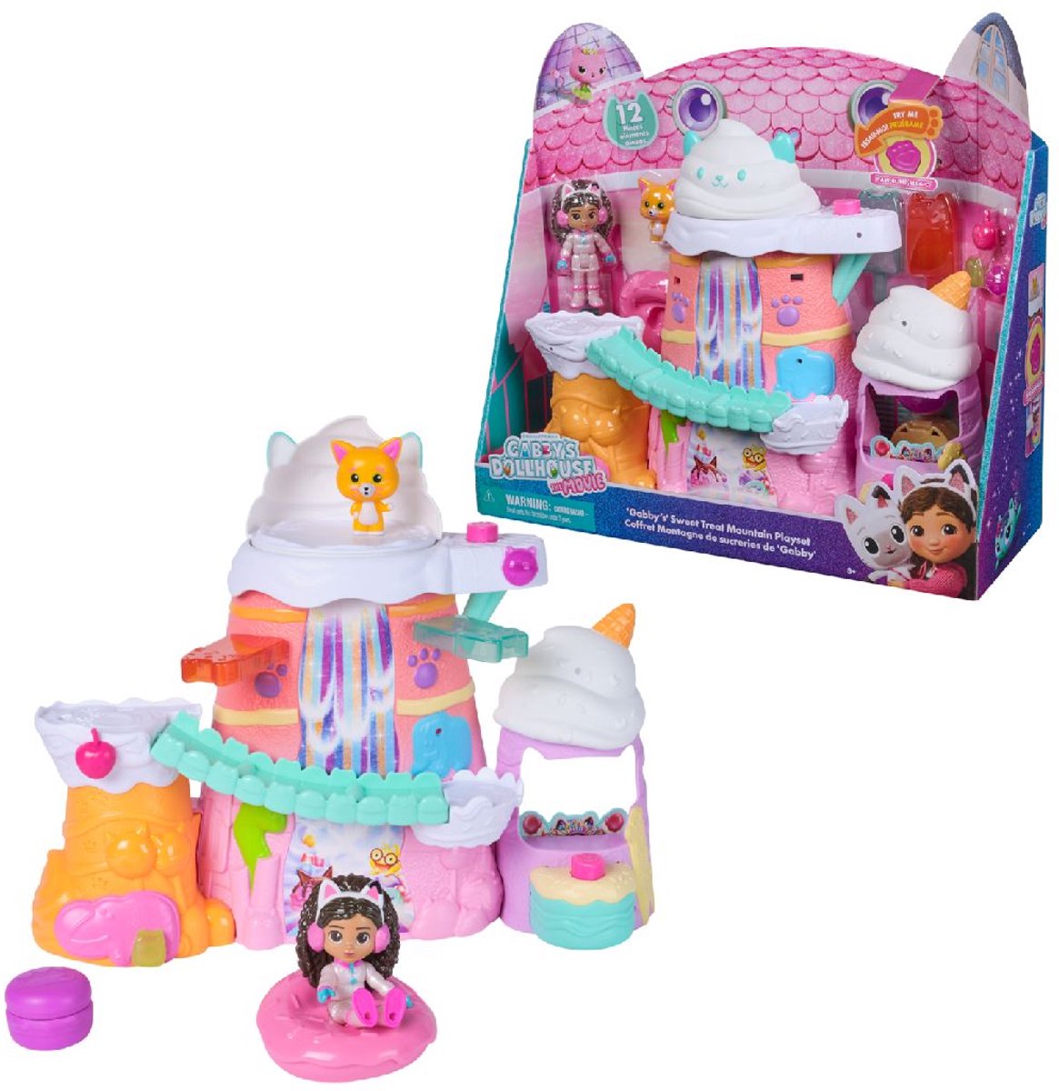 Gabby's Poppenhuis Gabby’s poppenhuis de film – gabby’s zoete snoepberg speelset