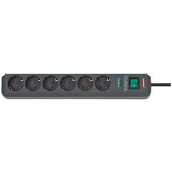 Stekkerdoos brennenstuhl Eco-Line BN3318 6 stopcontacten zwart
