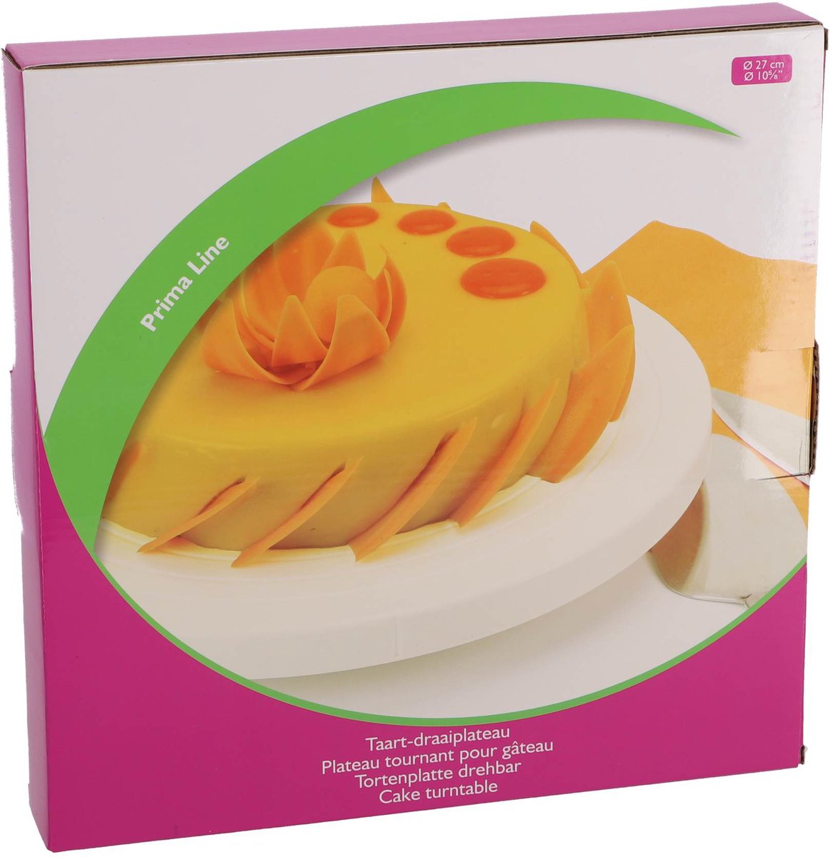Merkloos Sans Marque Patisse taart-draaiplateau - ø 27 cm