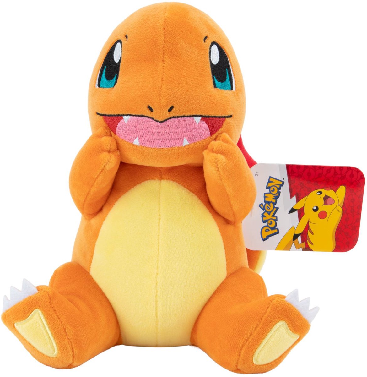 Jazwares Pokemon pluche knuffel charmander 20cm