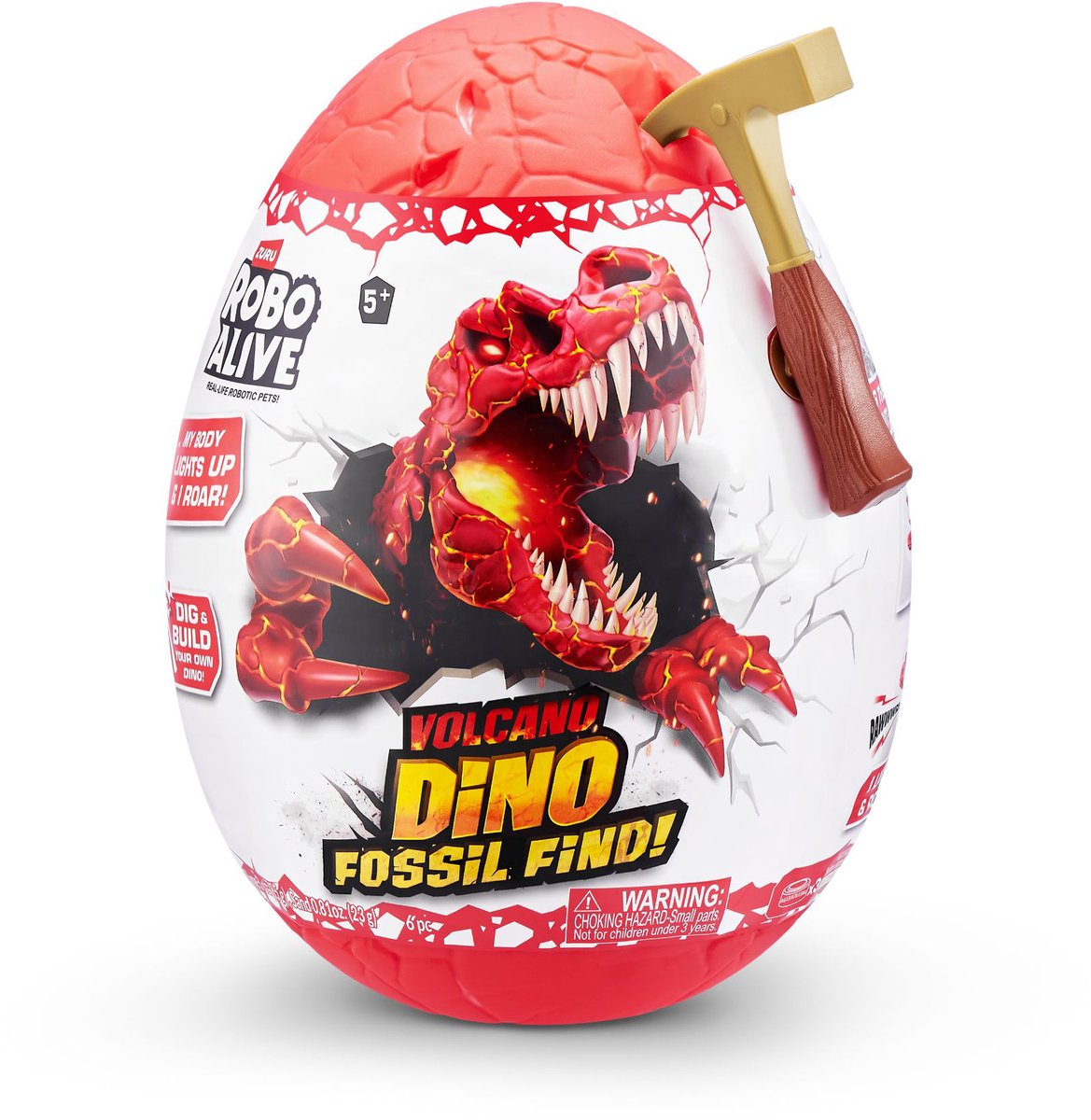 Robo Alive Zuru dino fossil find series 2 + licht