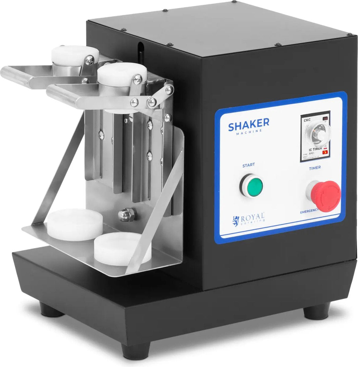 Royal Catering - milkshake machine - dubbel - 2 x 0,75 l - 240 rpm - zwart