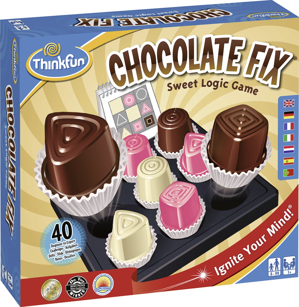ThinkFun chocolat fix - breinbreker