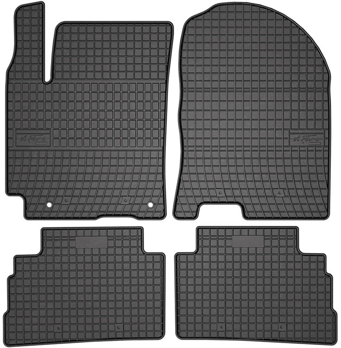 Frogum Rubbermatten hyundai kona 2017-2023 -