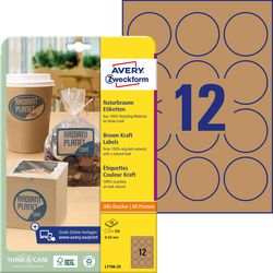 Labels Avery L7106-25 300 labels Ø60 mm