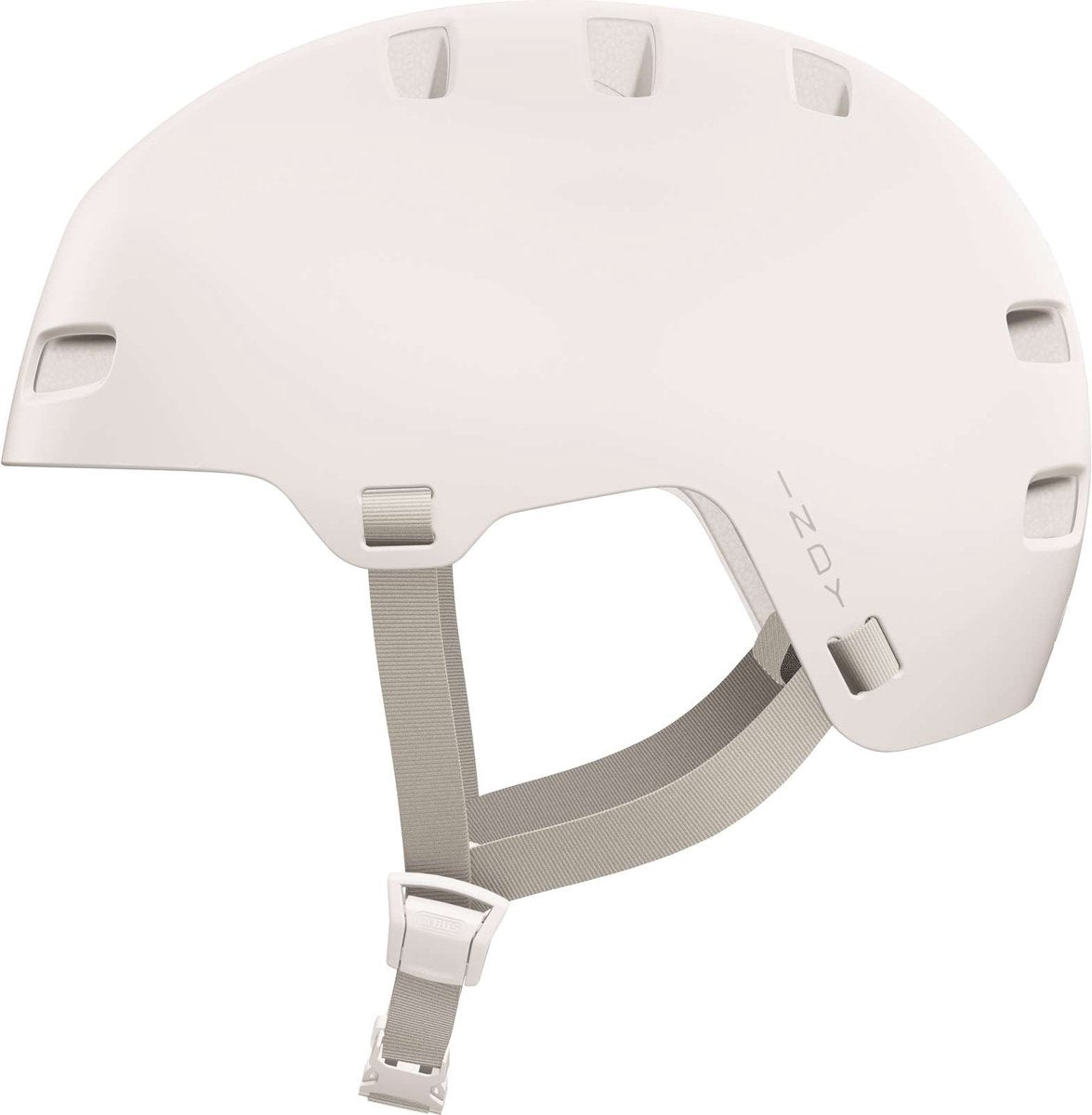 ABUS Fietshelm indy pure white l - 57-61 cm - wit - geschikt voor gebruik op elektrische fietsen - stadsfietsen - 430 g