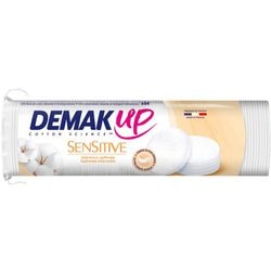 Wattenstschijfjes Demak'up Sensitive Silk rond 64 stuks