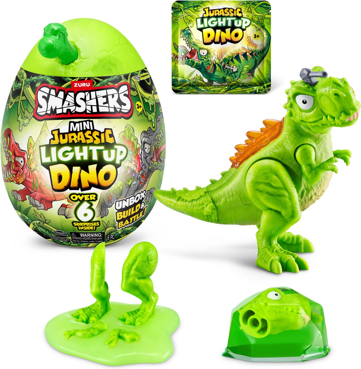 Zuru Smashers Smashers mini jurassic light-up dino