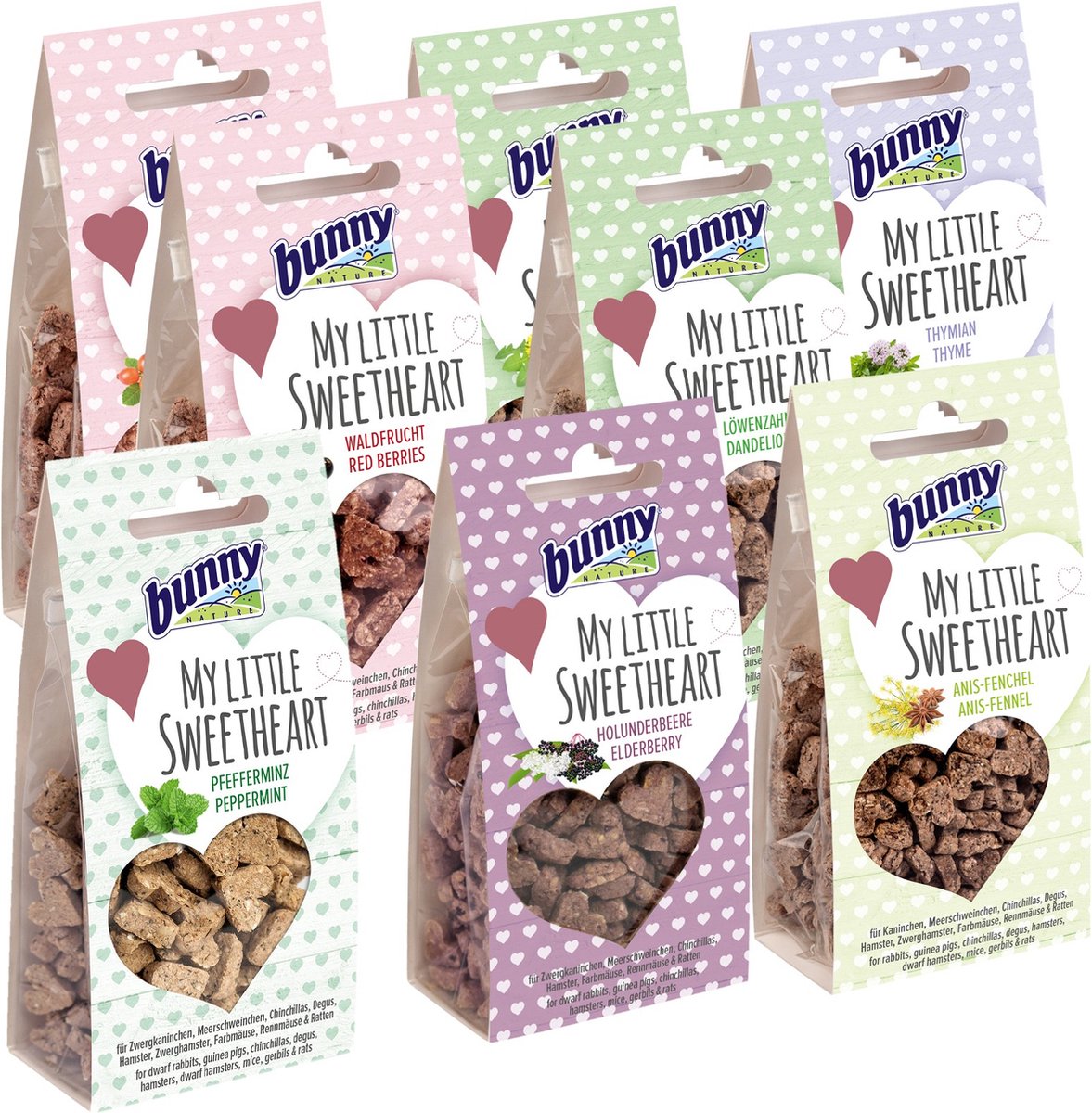 Bunny Nature - my little sweetheart multipack - 8 x 30 gr