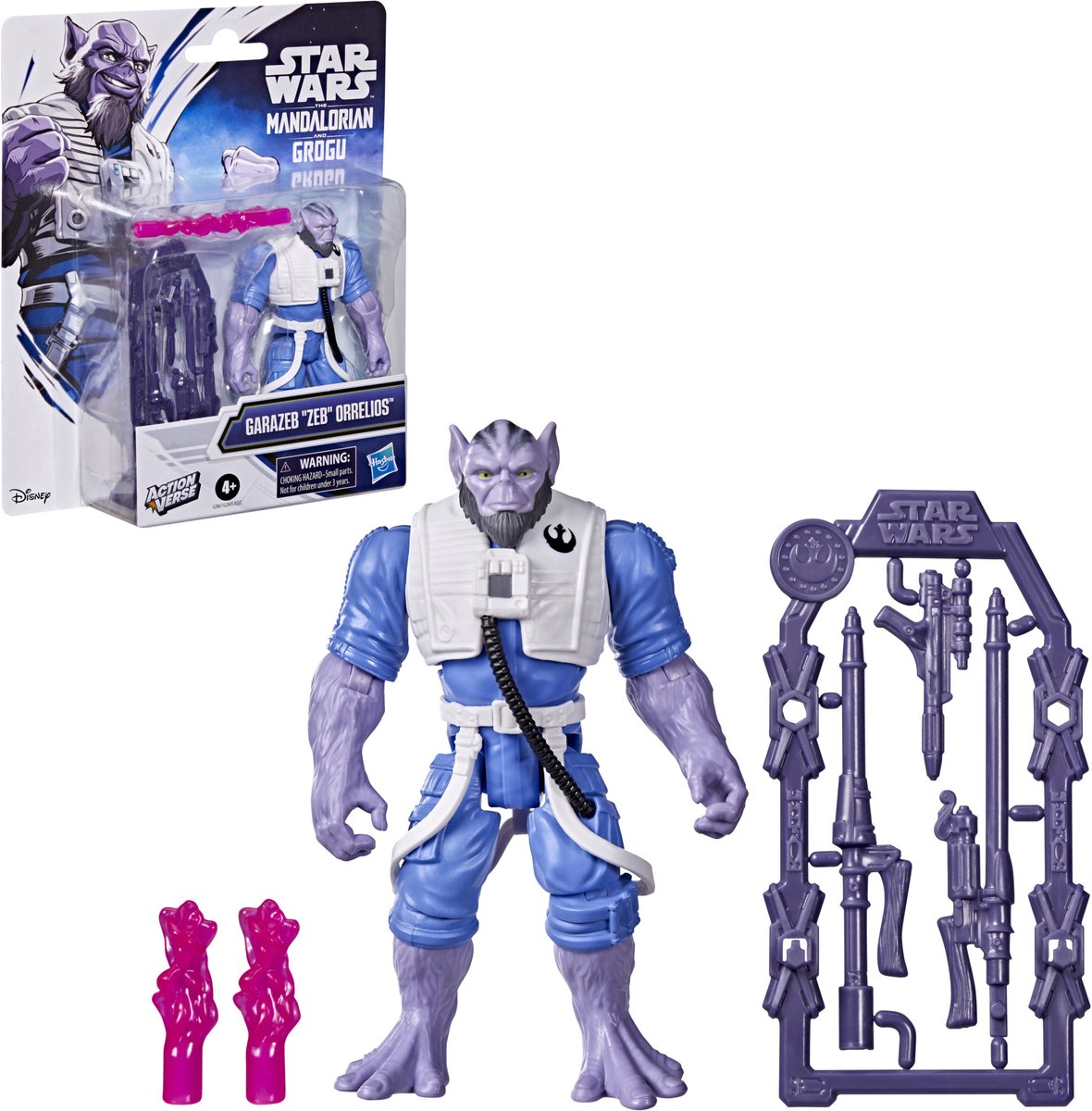 Star Wars actionverse zeb orrelios - actiefiguur 11 cm