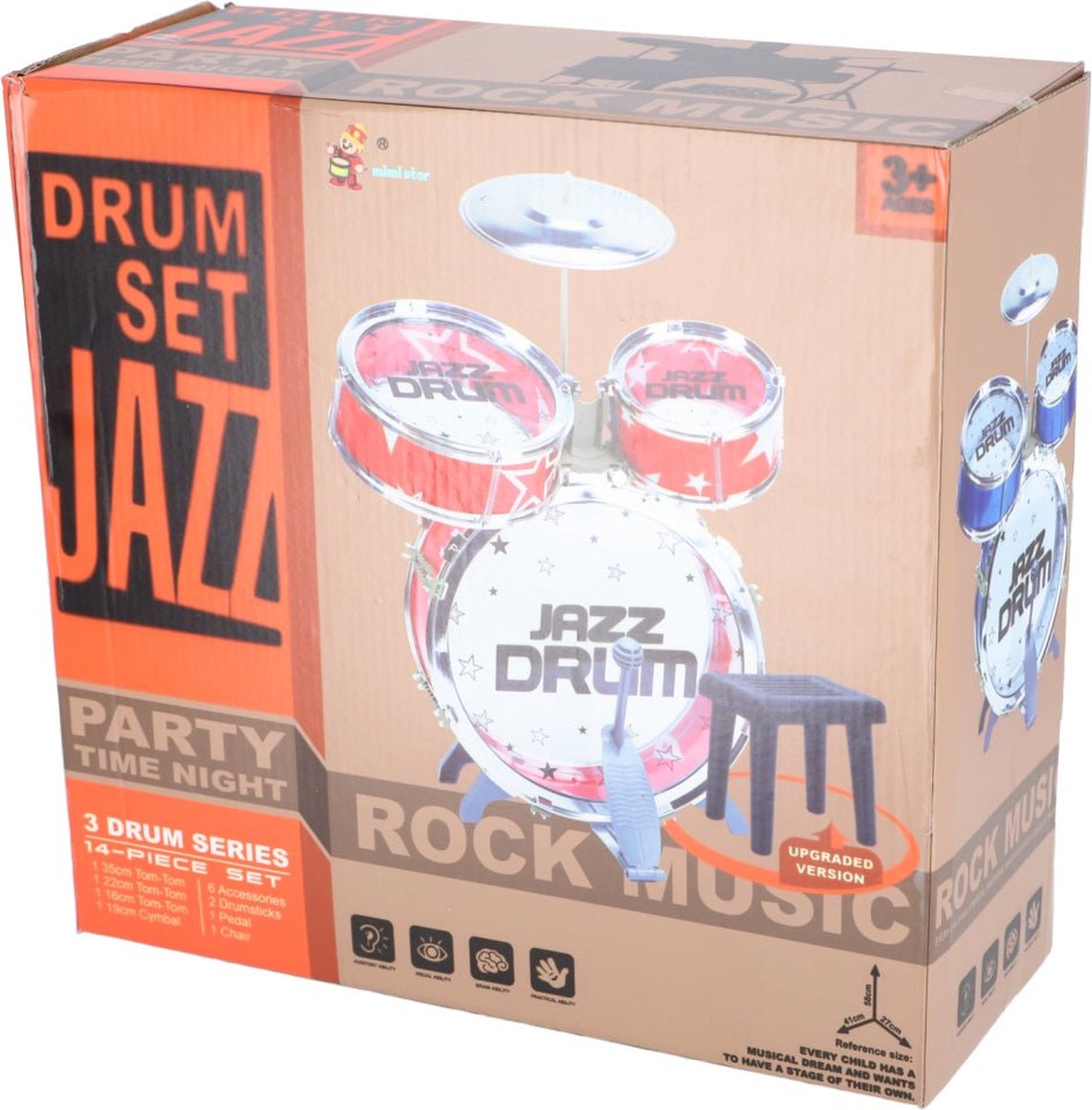 Otto Simon Jazz drumstel speelgoed